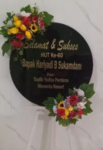 Papan Akrilik Ucapan Ulang Tahun Serang